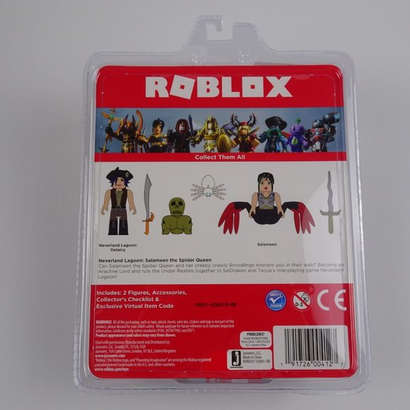 New ROBLOX Neverland Lagoon Salameen Spider Queen - Picture 5 of 6